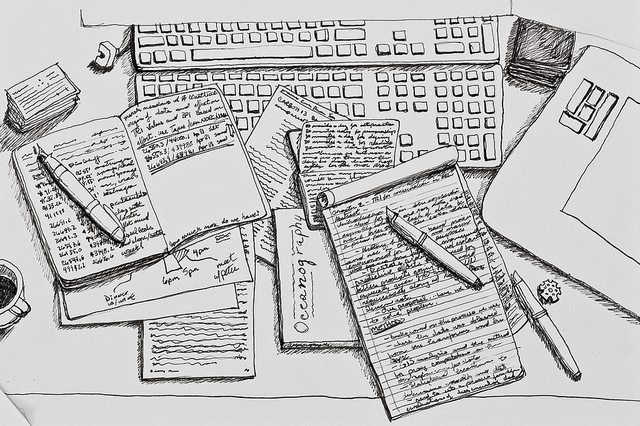 writing desk image